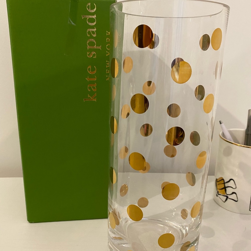 Kate Spade Pearl Place Cylinder Vase